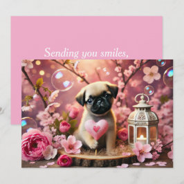 Adorable Valentine's Day Card - Ferienwohnungskart Feiertagskarte