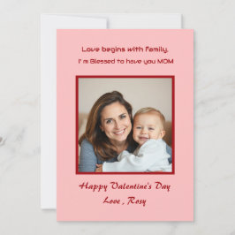 Adorable Valentine's Day Card für Kinder Feiertagskarte