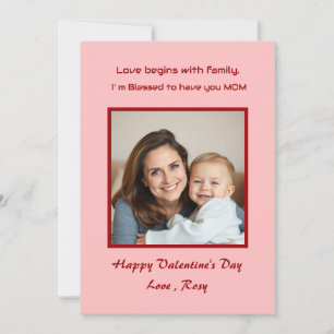 Adorable Valentine's Day Card für Kinder Feiertagskarte