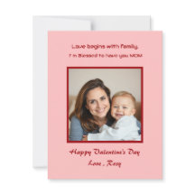 Adorable Valentine's Day Card für Kinder