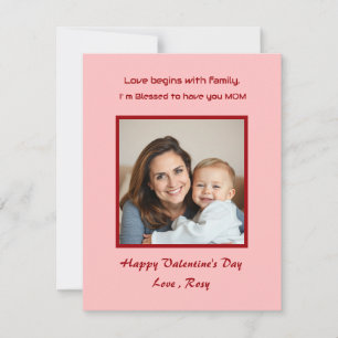 Adorable Valentine's Day Card für Kinder Feiertagskarte