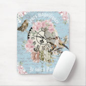 Adorable Vintage Kunstwerke Ephemera Mousepad (Mit Mouse)