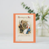 Adorable Vintage Pilger Postkarte (Stehend Vorderseite)