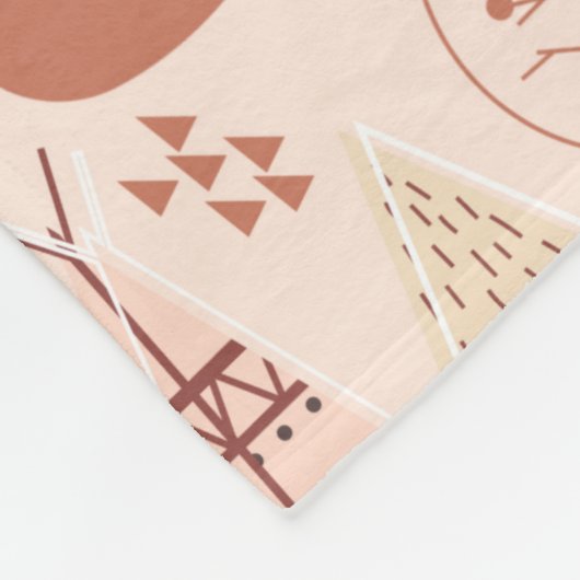 Adorable Waldtiere Fleecedecke (Ecke)