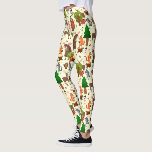 Adorable Waldtiere Leggings (Links)