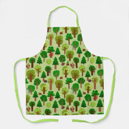 Adorable Waldtiere Schürze