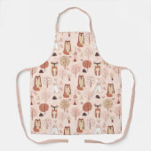 Adorable Waldtiere Schürze (Vorderseite)