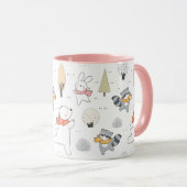 Adorable Waldtiere Tasse (VorderseiteRechts)