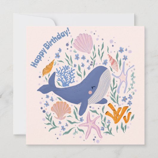 Adorable Wale und Sea Life (Vorderseite)