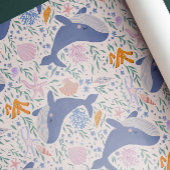 Adorable Wale und Sea Life Geschenkpapier