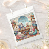 Adorable Walrus Birthday Favor Bags Geschenktütchen (Ausgeschnitten)