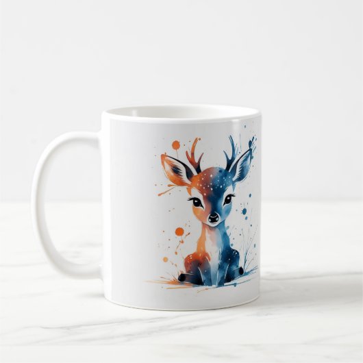 Adorable Watercolor Baby Tasse (Links)