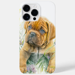 ADORABLE WATERCOLOR BROWN MASTIFF PUPPEN HUND Case-Mate iPhone 14 PRO MAX HÜLLE
