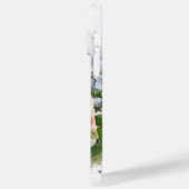 ADORABLE WATERCOLOR BULLDOG PUPPEN BLUME Case-Mate iPhone HÜLLE (Rückseite / Links)