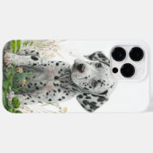ADORABLE WATERCOLOR DALMATINER PUPPY HUND Case-Mate iPhone HÜLLE (Rückseite (Horizontal))