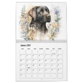Adorable Watercolor Dog Kalender (Jan 2027)