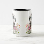 ADORABLE WATERCOLOR GREAT DANE PUPPY HUND TASSE (Zentrum)