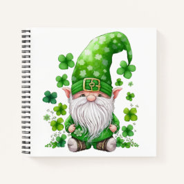 ADORABLE WATERCOLOR IRISH CELTIC GNOME NOTIZBLOCK