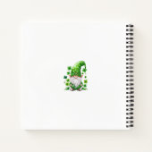 ADORABLE WATERCOLOR IRISH CELTIC GNOME NOTIZBLOCK (Rückseite)