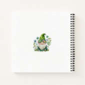 ADORABLE WATERCOLOR IRISH CELTIC GNOME NOTIZBLOCK (Rückseite)