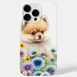 ADORABLE WATERCOLOR RED SPITZ PUPPY HUND Case-Mate iPhone 14 PRO MAX HÜLLE