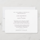 Adorable Wedding Hummingbird Save the Date (Rückseite)