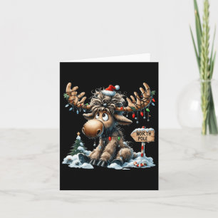 Adorable Weihnachten Elche Merry Christmoose Men W Karte