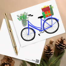 Adorable Weihnachten Fahrrad Urlaub Weihnachten Ge