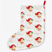 Adorable Weihnachten Strumpf Großer Weihnachtsstrumpf (Rückseite)