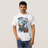 Adorable Weihnachten Weihnachten Weihnachten T-Rex T-Shirt (Vorne ganz)