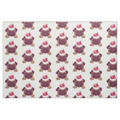 Adorable Weihnachts-Mops Stoff (Fat Quarter (45,7 x 55,9 cm))