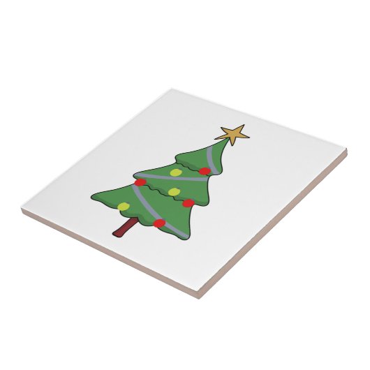 Adorable Weihnachtsbaum Fliese (Seite)