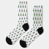 Adorable Weihnachtsbaum Socken (Linkes Detail)