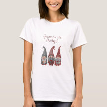 Adorable Weihnachtsgnomen mit Holiday Cheer