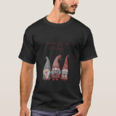 Adorable Weihnachtsgnomen mit Holiday Cheer T-Shirt (Vorderseite)