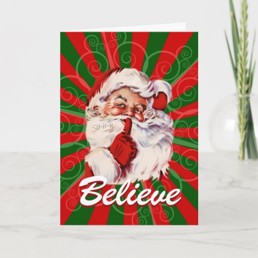 Adorable Weihnachtskarte Feiertagskarte (Vorderseite)