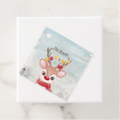 Adorable Weihnachtsmann Geschenkanhänger (Beispiel)