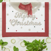 Adorable Weihnachtsmann Geschirrtuch (Gefaltet)