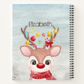 Adorable Weihnachtsmann Notizblock (Rückseite)