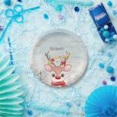 Adorable Weihnachtsmann Pappteller (Party)