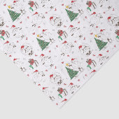 Adorable Weihnachtsschaf Seidenpapier (Ausschnitt)