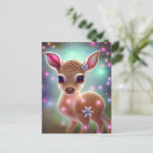 Adorable Weihnachtszeit Postkarte (Stehend Vorderseite)