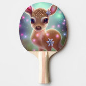 Adorable Weihnachtszeit Tischtennis Schläger (Vorderseite)