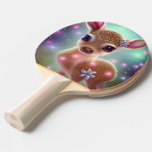 Adorable Weihnachtszeit Tischtennis Schläger (Vorderseite)