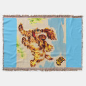 adorable Welpe Decke (Vorderseite)