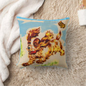 adorable Welpe Kissen (Decke)