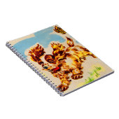 adorable Welpe Notizblock (Rechte Seite)