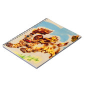 adorable Welpe Notizblock (Linke Seite)