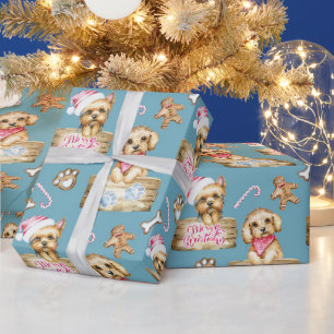 Adorable Welpen Geschenkpapier
