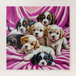 Adorable Welpen Puzzle
